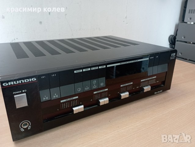 усилвател "GRUNDIG V35", снимка 3 - Ресийвъри, усилватели, смесителни пултове - 41611674