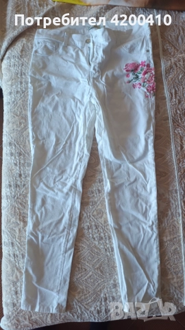 Бели ластични дънки LC Waikiki 