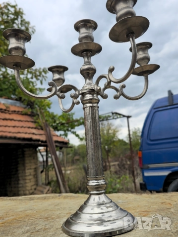 Бронзов Свешник Петица , снимка 9 - Декорация за дома - 52033233