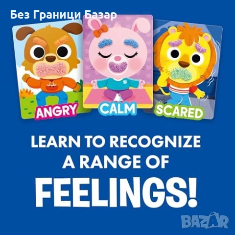 Нов Образователен Комплект Playfoam - Емоции, Игри, Учене 3+ деца коте, снимка 4 - Образователни игри - 51487992