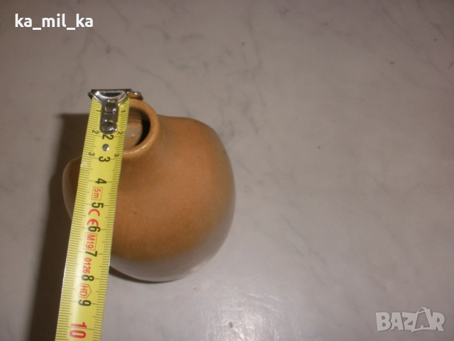Ваза-керамика-кафява, снимка 5 - Вази - 52916081