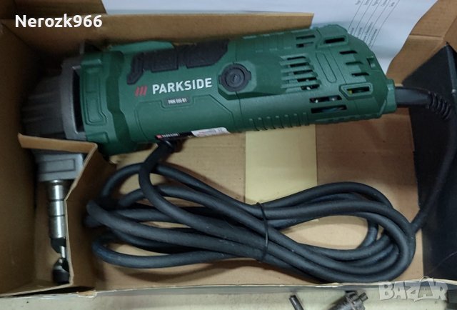 Parkside PMK 550 B1 Нагер - Уред За рязане на ламарина , снимка 1 - Други инструменти - 41982656