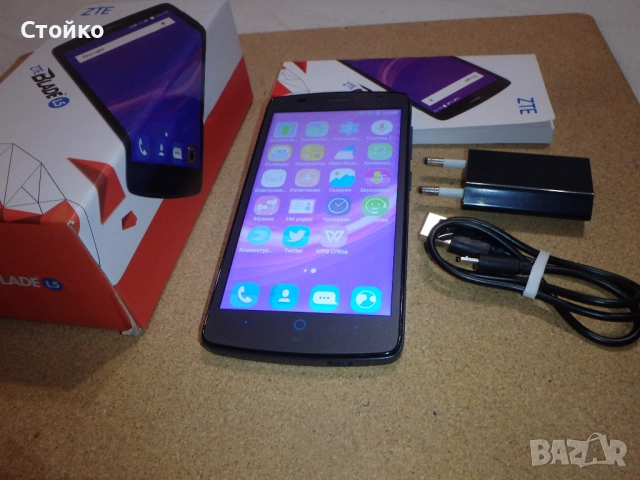 ZTE Blade L5, Dual SIM , 5.0 inches, тъмносив, снимка 5 - ZTE - 52218861