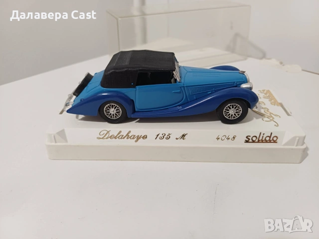 1/43 Delahaye 135M Solido, снимка 4 - Колекции - 53408951