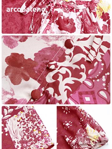 Дамска риза с балонен ръкав с пейсли , снимка 7 - Ризи - 39248412