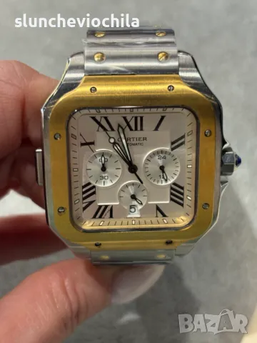 Часовник Cartier Santos de Cartier, снимка 6 - Мъжки - 49764454