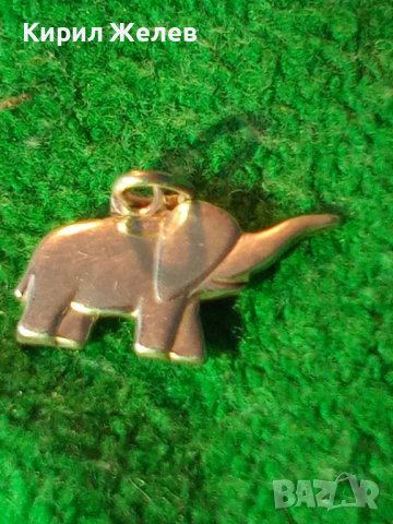 СРЕБЪРНО МИНИАТЮРНО СЛОНЧЕ ФИГУРАЛЕН АРТ МЕДАЛЬОН МАРКИРАНО СРЕБРО ВИСОКА ПРОБА 22302