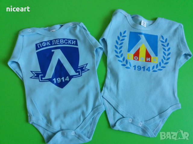 Бебешко боди на ЛЕВСКИ СОФИЯ, снимка 4 - Бодита за бебе - 34232162