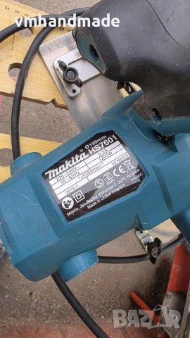 Makita HS7601 ръчен циркуляр, снимка 3 - Циркуляри - 53201149