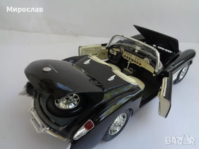 1:18 BBURAGO CHEVROLET CORVETTE ИГРАЧКА КОЛИЧКА МОДЕЛ, снимка 6 - Колекции - 47312457