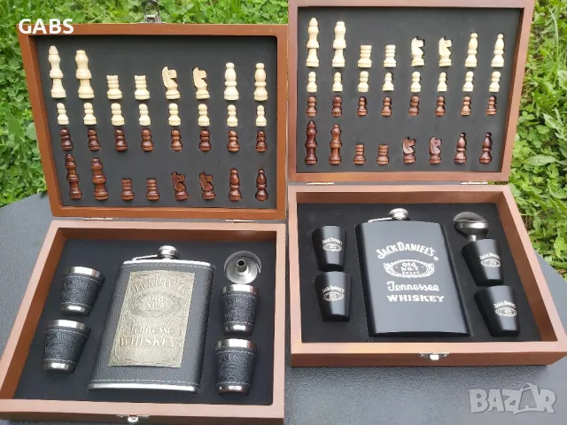 Стилен подаръчен комплект ШАХ Jack Daniel's 2 модела, снимка 12 - Подаръци за мъже - 49749293