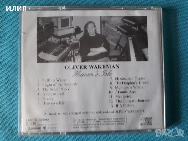 Oliver Wakeman – 1997 - Heaven's Isle(New Age,Instrumental), снимка 3 - CD дискове - 41470688