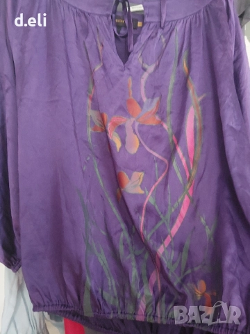 PIESZAK Size M 100% Коприна Топ, снимка 7 - Ризи - 51634523