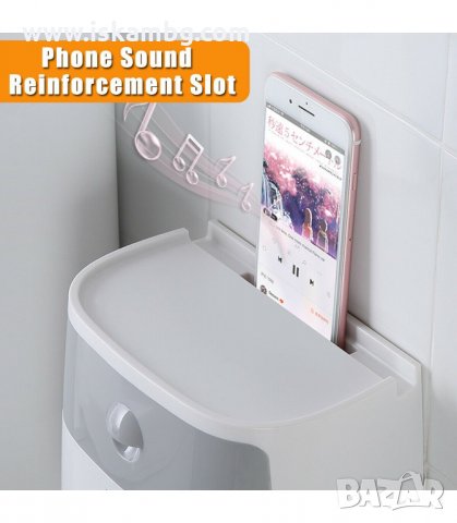 ВОДОУСТОЙЧИВА ПОСТАВКА ЗА ТОАЛЕТНА ХАРТИЯ С ЧЕКМЕДЖЕ - код 17500, снимка 6 - Други - 33919860