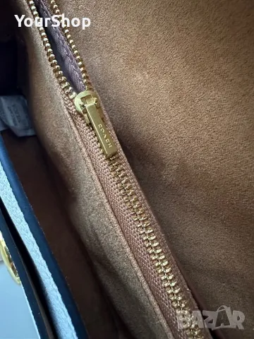 Дамска чанта Coach Tabby 26 Beige, снимка 7 - Чанти - 48471454