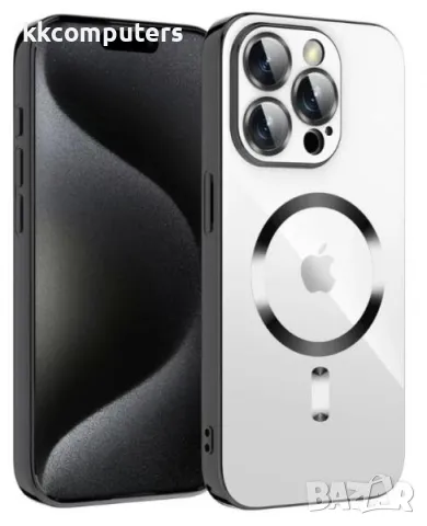 Калъф силикон X-Level MagSafe Dazzling /Черна рамка/ за iPhone 16 Pro Max 6.9 Баркод : 3130806, снимка 2 - Калъфи, кейсове - 48122901