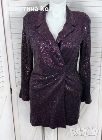 Дамска рокля тип блейзър Zara, снимка 4 - Рокли - 52858103