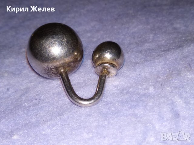 СТИЛНА МОДНА СРЕБЪРНА ПИЪРСИНГ ОБЕЦА СРЕБРО 925 АРТ БИЖУ 38758, снимка 9 - Обеци - 41741802