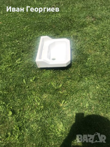 Керамична бяла мивка за баня 50х40см с дефект , снимка 4 - Мивки - 41717731