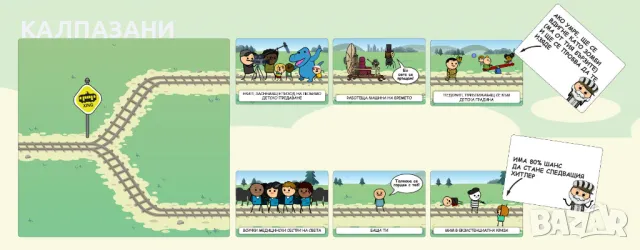 Трамвай Терзание - Парти - Настолна игра , снимка 2 - Игри и пъзели - 48794311