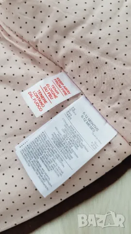 Бебешко палто baby Gap 6-12 месеца, снимка 5 - Бебешки якета и елеци - 48432284