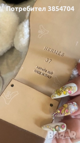 Hermes Oran sandals Ермес Оран 37/38, снимка 5 - Други - 52489579