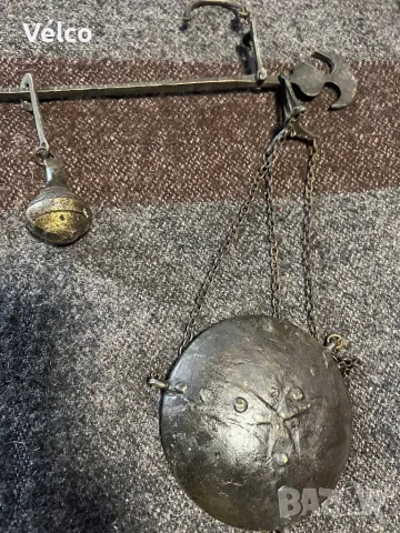 старо бронзово кантарче , снимка 2 - Антикварни и старинни предмети - 49968492