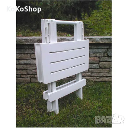 Сгъваема маса-44х50х44 см./градинска маса/маса за балкон/маса за тераса, снимка 2 - Градински мебели, декорация  - 50413803