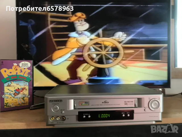 Видеокасета '' Попай моряка ''  VHS, снимка 2 - Анимации - 50229669