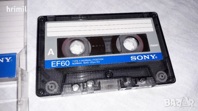 Аудио касета SONY EF60 , снимка 3 - Аудио касети - 41613045
