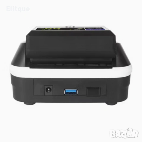 Автоматичен детектор за банкноти AL-136T – UV / MG / IR проверка с вградена акумулаторна батерия, снимка 6 - Друга електроника - 53389148