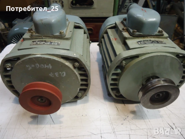 Трифазни ел.мотори 0,37KW- 1400 об/м., снимка 10 - Електродвигатели - 50957847