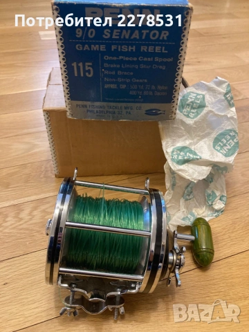 Penn International 50, Penn Senator, Made in USA Big Game reel макари, снимка 4 - Макари - 53350333