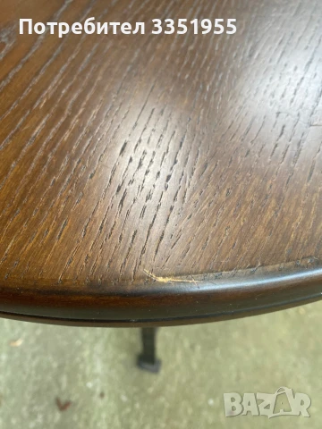 Масивна маса ковано желязо, снимка 4 - Маси - 51177242