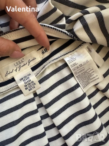 Детска поличка H&M клош 122-128см, снимка 2 - Детски рокли и поли - 50904479