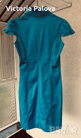 Красива рокля Италия памук с еластан, снимка 5 - Рокли - 40959355