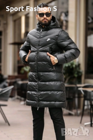 Дълго мъжко яке Nike, снимка 2 - Якета - 52032742
