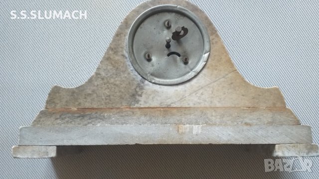 Каминен мраморен часовник, снимка 4 - Стенни часовници - 42571472