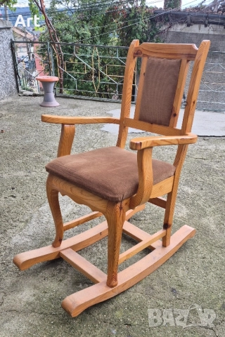 Люлеещ стол/кресло масив