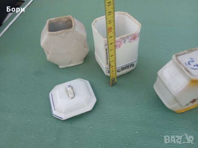 Стар порцелан за подправки, снимка 6 - Кутии за храна - 35760047