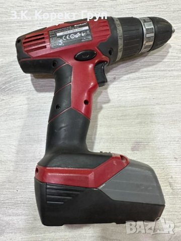 Акумулаторен винтоверт Ni-Cd Einhell TH-CD 18-2 2B, снимка 2 - Винтоверти - 41889945