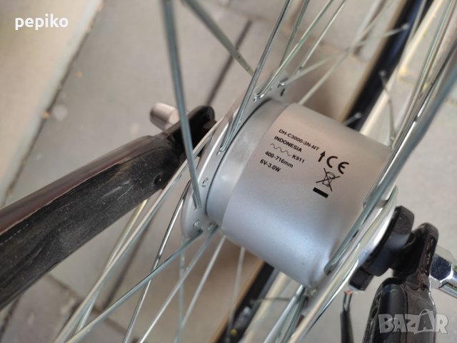 Продавам колела внос от Германия алуминиев градски велосипед CHRISSON N LADY 28 цола SHIMANO NEXUS I, снимка 4 - Велосипеди - 41024942