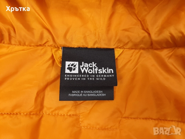 Jack Wolfskin Passamani - Оригинално мъжко яке с пух размер S, снимка 12 - Якета - 52081037