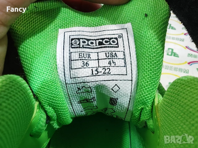 Картинг кецове Sparco 36 номер , снимка 8 - Детски маратонки - 53335875