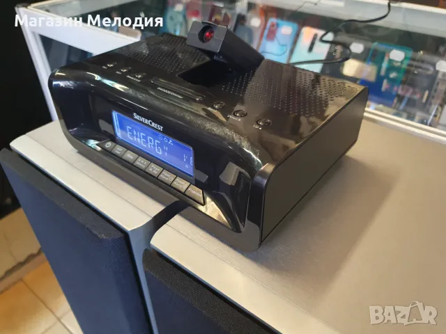 Радио с часовник и будилник Silver Crest SPU 900 A1 Има прожектор за часовник на стена., снимка 11 - Други - 49646601
