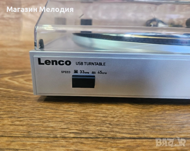 Грамофон Lenco L-3866 USB – С НОВА ИГЛА Turntable , снимка 4 - Грамофони - 53808430