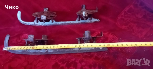 Стари кънки за лед, снимка 7 - Антикварни и старинни предмети - 53141190