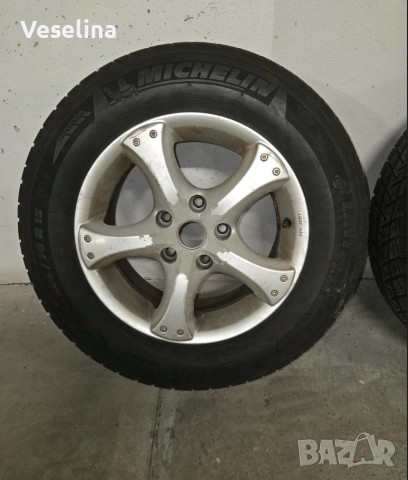 Комплект лети джанти със зимни гуми 205/70/15, снимка 7 - Гуми и джанти - 52969292