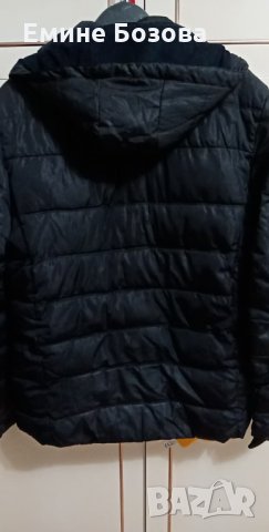 Мъжко черно шушляково яке Mingguanlai, снимка 4 - Якета - 34442218