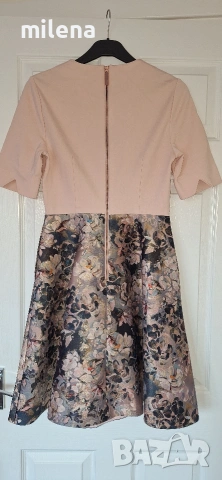 Ted baker красива рокля UK2 S/M, снимка 2 - Рокли - 53209752